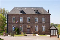 La mairie - Ancretiéville-Saint-Victor